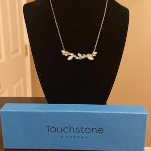 NWT Touchstone Swarovski Crystal necklace